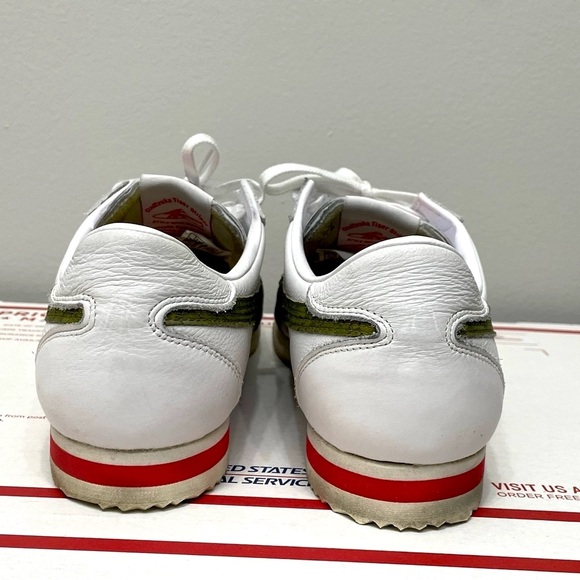 Rare Onitsuka Tiger Stripes by Asics Men’s Sz.11.5 Leather Sneakers - Picture 4 of 6